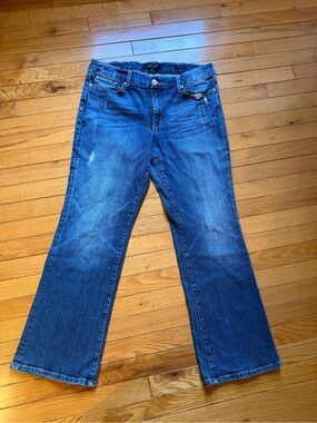 Seven7 Women's Medium Blue Bootcut Jeans Size 14